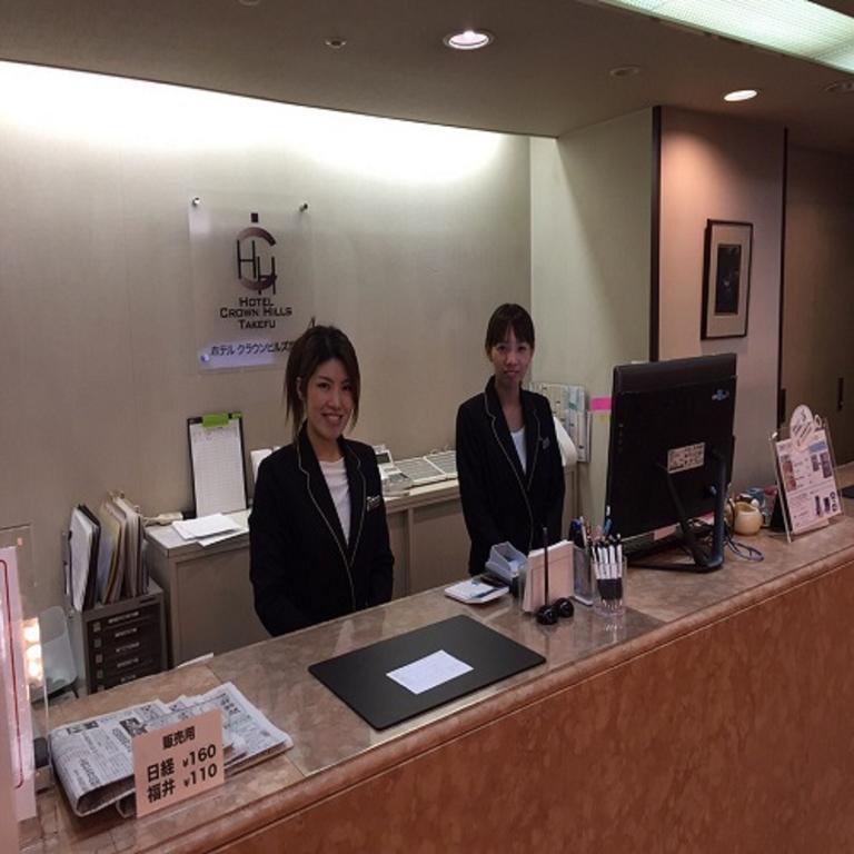 Hotel Crown Hills Takefu Echizen  Exterior foto